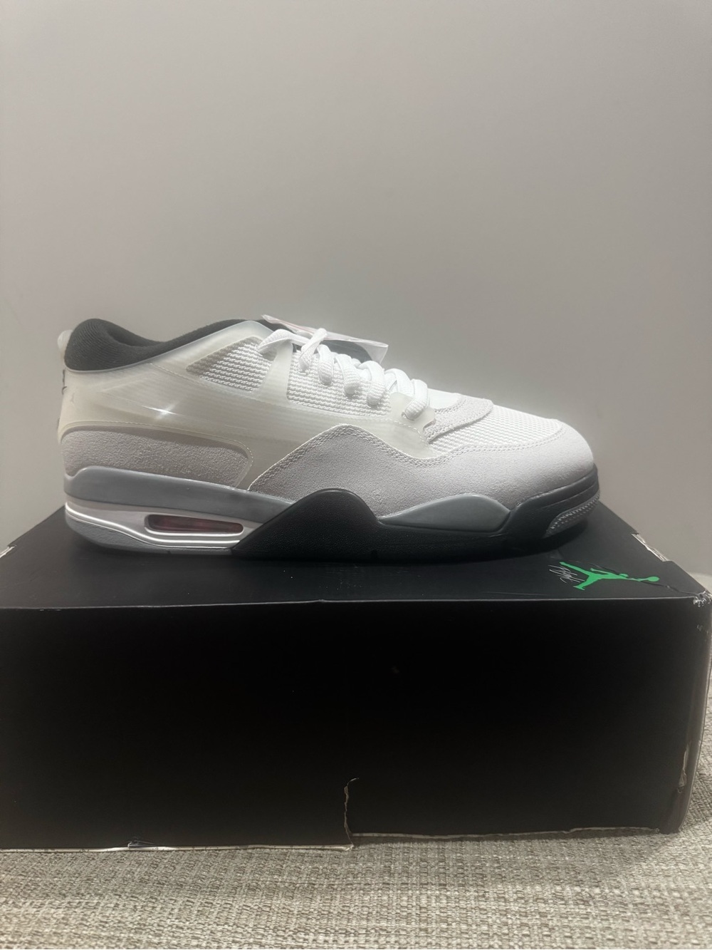 Air Jordan 4 RM White/Black Infrared 23